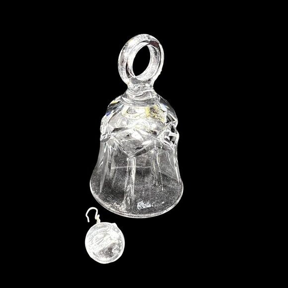 Vtg WATERFORD Lismore Bell Cut Lead Crystal 3.5 Ireland Small Handled Dinner BOX - Picture 2 of 10